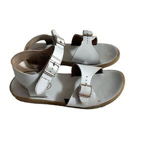 Footmates Baby Blue Leather Strap Sandal Kids 13 Tide Preppy Waterproof Summer